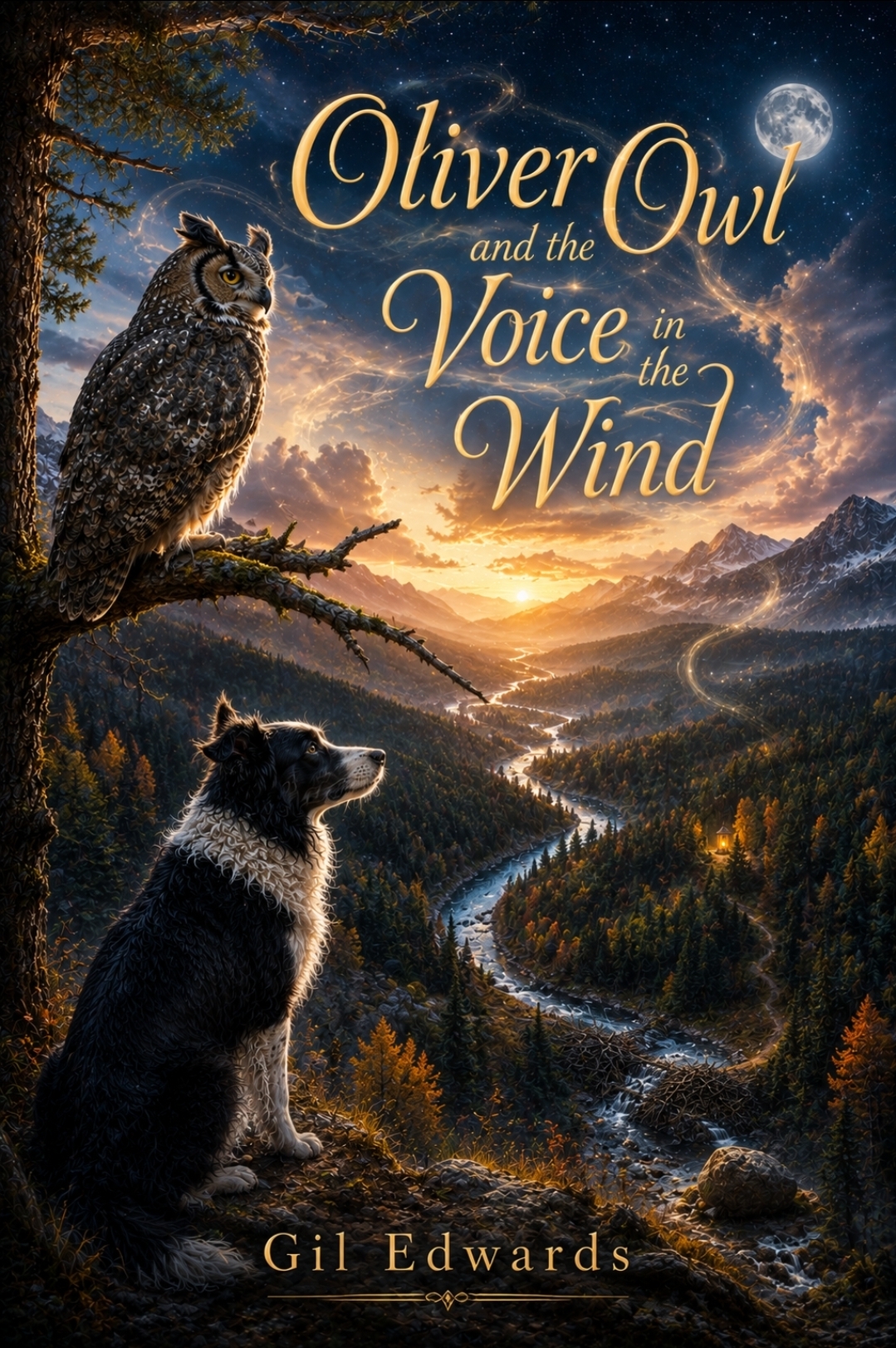 Oliver Owl and the Voice in the Wind cover